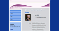 Desktop Screenshot of gero-zimmermann.de